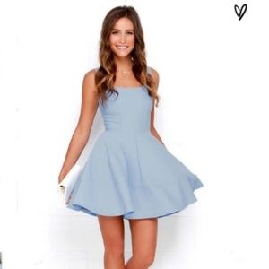 Home Before Daylight Lulus Dress Periwinkle